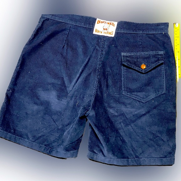 CLASSIC BIRDWELL BEACH BRITCHES SZ.32 NAVY CORD SHORTS R/$150 - Picture 14 of 16
